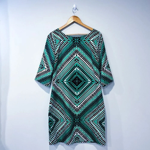 Banana Republic Dresses & Skirts - BANANA REPUBLIC Navy and green  dress